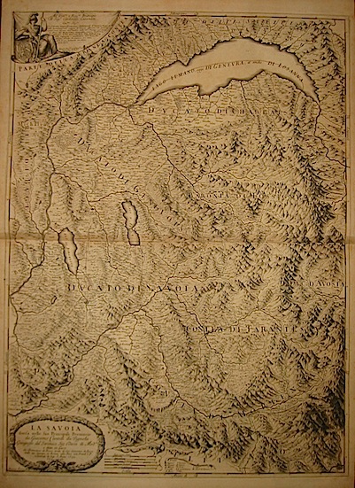 Cantelli Giacomo (1643-1695) La Savoia divisa nelle sue principali Provincie... 1692 Roma